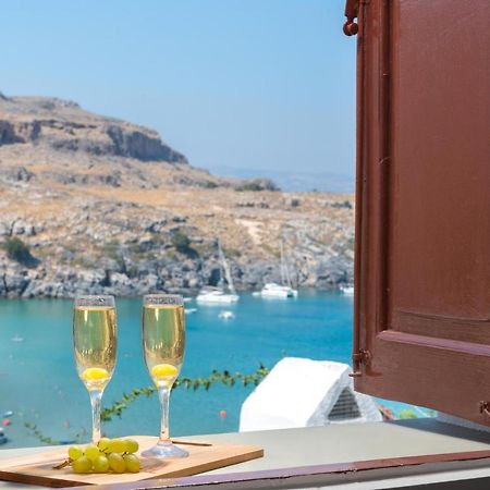 Lindos Beach Boutique Villa Eksteriør billede