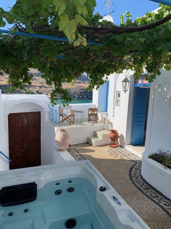 Lindos Beach Boutique Villa Eksteriør billede