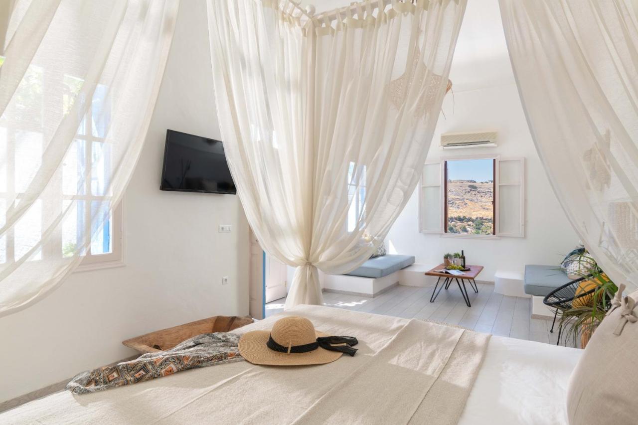 Lindos Beach Boutique Villa Eksteriør billede
